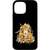 Honeycomb Bloom Designs Custodia per iPhone 13 Pro Max Acquerello Beehive Api Miele Drip Disegno Floreale