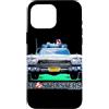 Ghostbusters Custodia per iPhone 16 Pro Max Ghostbusters Logo Ecto 1 Classico del film New York NYC anni '80 1984