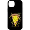 pizza Italy cheese salami pizzeria food Custodia per iPhone 14 Plus Pizza Pezzo medita Fast Food Stone Oven