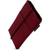 Adore June Custodia Bene compatibile con smartphone da 6-6,3 (come iPhone 17 Pro, iPhone 17e, iPhone 17, Galaxy S26, Galaxy S25, Pixel 10 Pro), chiusura in gomma, colore rosso bordeaux