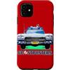 Ghostbusters Custodia per iPhone 11 Ghostbusters Logo Ecto 1 New York NYC anni '80 1984 Film Classico