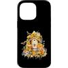 Honeycomb Bloom Designs Custodia per iPhone 14 Pro Max Acquerello Beehive Api Miele Drip Disegno Floreale