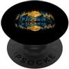 Wildlife Forest Camping Outdoor Designs Lake Life Moonlit Montagna Deserto Cervo Riflessione Natura PopSockets PopGrip Adesivo