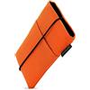 Adore June Custodia Bene compatibile con smartphone da 6-6,3 (come iPhone 17 Pro, iPhone 17e, iPhone 17, Galaxy S26, Galaxy S25, Pixel 10 Pro), chiusura in gomma, colore arancione