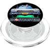 Ghostbusters Logo Ecto 1 Classico del film New York NYC anni '80 1984 PopSockets PopGrip per MagSafe