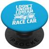26Rd Londonshirts Apparel Non russo, sogno di essere una macchina da corsa, umorismo PopSockets PopGrip Adesivo