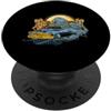 Classic Car Apparel & Clothing US Cars - Auto d'epoca PopSockets PopGrip Adesivo
