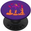 Kitesurf Gifts and Surf Lover Tees by ta La vita inizia a 20 nodi rosa rosso arancione silhouette PopSockets PopGrip Adesivo