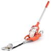 VEVOR Estrattore Manuale a Fune Metallica, Verricello Manuale con Cavo da 10,7 m Ø 8 mm e 2 Ganci, Capacità di Trazione di 3 T, Verricello a Cricchetto per Abbattimento Alberi e Recupero Stradale