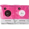 Generisch Jelly Spa - Sal De Baño Para Pies Crystal Jelly | Paquetes De En Gelatina | Kit De Cuidado De Pies De Spa Relajante, Fórmula Hidratante Suavizante De La Piel, Uso En Viajes De Salón