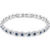 SWAROVSKI BRACCIALE UNA ANGELIC, TAGLIO ROUND, PICCOLO BLU