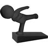 Generic Fermaporta inferiore - Simpatiche figure a cuneo in gomma, fermaporta protettivo per pavimento, anti-spifferi, fermaporta interno, fermaporta di sicurezza per casa, camera da letto, appartamento, bar