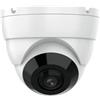 Real HD Telecamera di sicurezza a cupola panoramica a 180° IP PoE IP Fisheye 4K 8MP con angolo di visione ultra grandangolare per esterni, visione notturna IR 9,1 m, H.265 IP66 impermeabile, compatibile con