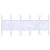 Generico Set Grondaia - Prolunga Di Scarico Trasparente 250 X 45 Cm | Di Raccolta 'acqua Piovana In PVC, Flessibile Per Capannoni E Tende, Uso Esterno In Campeggio, Scarico Per La Pioggia Del Giard