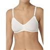 Sloggi Basic+ Cotton Rich Non Wired Bra 10007642 White 34C