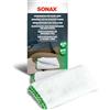 SONAX Panno in microfibra per tappezzeria e pelletteria (1 pezzo) rimuove lo sporco senza lasciare pelucchi. 40x40cm. Lavabile a 60°C | Art. 04168000