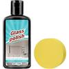 Generico Detergente per vetri da bagno - Pasta per porte da doccia da 120 ml, lucidante brillante per superfici a specchio | per residui di schiuma minerale di acqua dura resistente per pannello