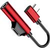Genérico Adattatore per cuffie e caricabatterie: uscita audio ad alta fedeltà, adattatore audio USB C a connettore da 3,5 mm, adattatori per cuffie audio AUX di tipo C, convertitore dongle per te