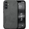 Kepuch Silklike Cover per Samsung Galaxy A26 - Custodia Case Piastra Metallica Incorporata - Nero