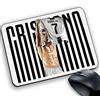 csm informatica Tappetino Mouse Pad Personalizzabile gadget compatibile per tifosi di Cristiano campione Bianconero MAGLIA 7