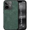 Kepuch Silklike Cover per Realme GT 7/ GT 7T - Custodia Case Piastra Metallica Incorporata - Verde