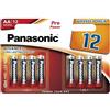 Panasonic LR6PPG/12BW Pro Power - Batteria alcalina (Mignon AA, LR6, confezione da 12 pezzi)