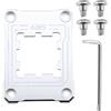 Create idea AM5 - Supporto per processore AM5, telaio di contatto anti-piegatura, con 4 viti e 1 cacciavite, telaio di fissaggio anti-piegatura, correttore 75 x 56 mm, argento