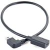 BELOWSYALER Cavo USB C a Mini USB 5P Adattatore Angolo 90 Gradi MiniUSB Tipo C Femmina Cavo di Trasferimento Dati Mini USB Tipo C Femmina A MiniUSB 5P Maschio