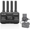 Accsoon CineView HE Trasmettitore Senza fili, Supporta 1080p60 0.06s Bassa Latenza & 350m Portata, Doppia Banda 2.4G/5G, HDMI In & Loop-Out per Riprese Professionali, monitoraggio di 4 Device