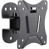 Speaka Professional SP-6012040 - Supporto da parete per monitor 1 x 33 cm (13) - 68,6 cm (27), inclinabile, orientabile