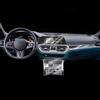 FDHWINGI Pellicola protettiva per schermo GPS per navigazione auto Pellicola trasparente invisibile TPU Pellicola Interna, per BMW M4 G82 G83 2021-2025