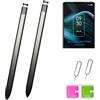 MFLDSFLHM Confezione da 2 penne di ricambio per TCL Stylus S Pen, T779W Stylus Pen di ricambio per TCL Stylus (5G) T779W 6,81 pollici (nero), MFLD-A0006