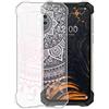 AQGG Custodia per Doogee S88 PRO (6.30 Pollici) Cover Transparente Coperchio Flessibile Sottile Protettivo Morbido Silicone Custodia Skin Bumper Shell - WM86