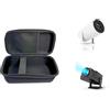 Generic HY320 HY300 Custodia Rigida da Viaggio per Proiettore, Borsa per Trasporto e la Conservazione Compatibile con HY320 HY300 Proiettore Portatile Intelligente