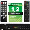 ZEHNDER [ Test MOLTO BUONO, Note 1.2 *] Ricevitore satellitare Zehnder HX 2200 + telecomando per anziani, con funzione di registrazione PVR, HD abilitato, Full HD HDMI, Digital TV satellitare, ricevitore
