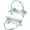 QUARKZMAN 2pz Kit di Staffe a Croce per Supporto di Antenna Morsetto a U per Hardware Montaggio Palo, M6x52x75mm