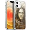 Head Case Designs Licenza Ufficiale HBO Game of Thrones Jon Snow Ritratti dei Personaggi Custodia in Gel [Grado Militare] Compatibile con Apple iPhone 12 / iPhone 12 PRO E Compatibile con MagSafe