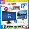 DELL, HP, EIZO, LG.. OTTIMO_PC MONITOR SCHERMO LCD DA 17 POLLICI (DELL,HP) VGA DVI DISPLAY DESKTOP 19