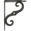 Amig - Staffa per Scaffali da Parete | Squadra Metallica per Mensole | Angolo per Ripiani | Supporto per Scaffali | Acciaio | Colore Bianco | Dimensioni: 150x115 mm | Peso Max. Consigliato: 90 Kg