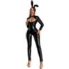 LKRSEEF Completo Intimo Donna Seducente Intimo Donna Sexy Completini Intimi Set Provocante Latex Hard Completi Hot Reggicalze Curvy Cameriera Vestito Completino Con Buco Tuta Rete Lingerie Minigonna Tutina