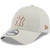 New Era Berretto da Uomo con Visiera, Beige., Taglia Unica