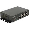 Delock - Switch - 8 x 10/100/1000 + 1 x SFP - Desktop