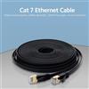 Gistuch Cavo Ethernet Cat 7, 32 AWG, rame privo di ossigeno, 10 Gbit/s, alta velocità, larghezza di banda 600 MHz, rete Internet piatta, cavo patch LAN,