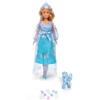Simba Steffi Love Crystal Princess - Bambola (29 cm) con unicorno e gonna magica da decorare, con 9 cristalli, set creativo per bambini dai 3 anni in su