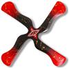 BoomerangFan boomerangfanx-Fly-r 23.5 cm x Fly Boomerang destri