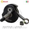 Mazzucchelli Albero Motore Anticipato Biella Cromata MAZZUCCHELLI AMT028 Cono 20 Per Ape 50