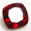 Pietra preziosa sciolta cuscino 12x12 mm naturale certificato Mogok rosso pro...