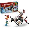 LEGO, LEGO NINJAGO Lego ninjago zilvar e grimtak la bestia drago - 71863