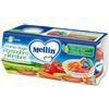 Mellin Primo Sugo Pomodoro Verdure 8M+ 2x80g - Alimento per Bambini