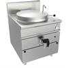 Attrezzature Professionali Pentola Industriale Armadiata a Gas con Riscaldamento Diretto - Profondità Cm 90 - Capacità lt 139 / 150